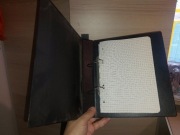 Segregator z kartkami, stary