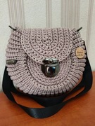 Torebka Oreo, ręcznie wykonana na szydełku, Handmade