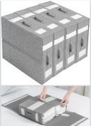 3 szt pudełek do przechowywania pod łóżkiem organizer na pościel i ubrania