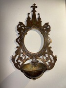 Miniaturowa chrzcielnica na wodę święconą 