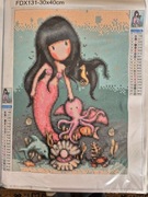 Haft diamentowy - dziewczynka XVI (gotowy)