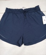 Spodenki damskie BALEAF XL sportowe biegowe granatowe szorty