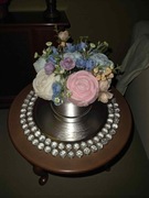 Flowerbox ze świeczek 