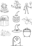Kolorowanki HALLOWEEN | 10 stron