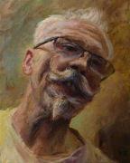 Obraz olejny Wiesław Choiński 24/30 Portret Damian Gierlach Art