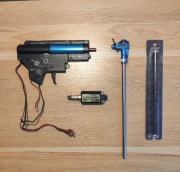Gotowy zestaw tuningowy Gate + Maxx + Retro części do M4/MP5 ASG/Airsoft