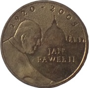 2 złote z 2005 rok - JAN PAWEŁ II + FOLDER W PDF - OBEJRZYJ MOJĄ OFERTĘ