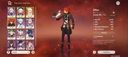 Genshin impact Konto EU 17ar Diluc, Qiqi