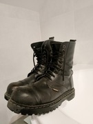 Skórzane buty glany