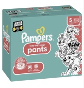 Pampers Baby-Dry Psi Patrol Pieluchy, Rozmiar 5 - 160 szt