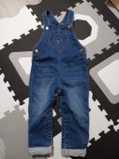 Ogrodniczki chłopięce jeansowe rozmiar 80 