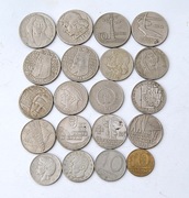 10 zł 1959 1964 1965 1967 1968 ...  zestaw 20 sztuk  KAŻDA INNA Stan !!