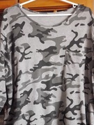 Sukienka szara typu moro.