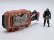 Star Wars The Force Awakens Ścigacz Repulsorowy Reya + figurka