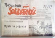 Tygodnik Solidarność 14 lipca 1989 nr 7(44)