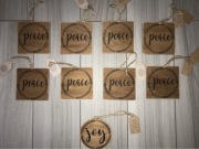 Nowe drewniane ozdoby ślub wesele rustykalne eko