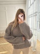 Sweter 80% kid moher fango