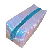 Cudny piórnik Syrenka błyszczący na zamek dla małej damy