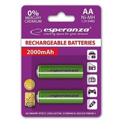 Akumulator AA ESPERANZA EZA103G, Ni-MH, 2000 mAh, 1.2 V, 2 szt.