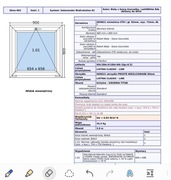 Nowe okno 900 mm x 900 mm