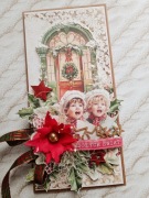 Świąteczna kartka przestrzenna