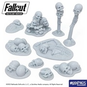 Fallout Wasteland Warfare Basing Greebles Skulls & Bones