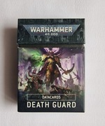 WARHAMMER 40000 DATACARDS DEATH GUARD, KOMPLET