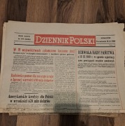Dziennik Polski 53 numery z 1980 roku 