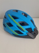 FISCHER Urban Montis – kask rowerowy S/M 52–59 cm, niebiesko - żółty