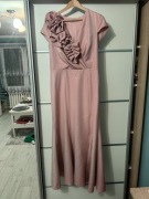 Sukienka wieczorowa - róż pudrowy roz.40/L