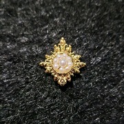 Ozdoby na paznokcie 3d, biżuteria z cyrkoniami, charms - 1szt.