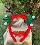 Opaska do włosów - Świąteczna