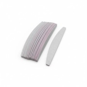 Pilniki do Paznokci Zebra 100/180 - Zestaw 10szt Łódka | Manicure