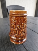 Stary kufel ceramiczny stan bdb kolekcjonerski