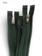 Zamek błyskawiczny kryty YKK 68cm #3, ciemnozielony