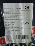 Styropian elewacyjny 20cm GRAFITOWY. 