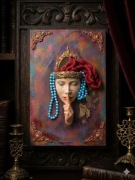 Obraz rzeźba 3d  z pojemnikiem na drobiazgi