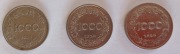 1000 koron Austria 1924 (3szt.)