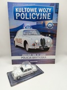 Model Policyjny JAGUAR MKII 1:43 DeAgostini Kultowe Wozy Policyjne NOWY