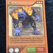Karta Invizimals Pyro limitowana edycja
