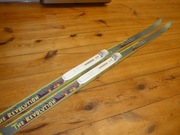 Narty biegowe Fischer The Revolution dł. 147 cm, łuska, SNS Pilot, kije