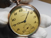 Duży zegarek Kieszonkowy, precyzyjny ! koperta  ze srebra - Ag. 