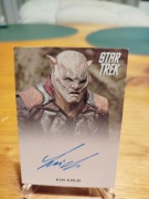 Kim Kold - Zavanko - Star Trek - karta - autograf