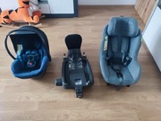 Foteliki samochodowe avionaut + baza