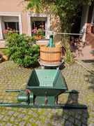 3-częściowy zestaw prasy do owoców używany