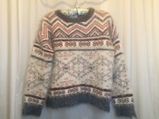 śliczny dziewczęcy sweter ZARA GIRL's r.164 włosy