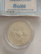 Zjednoczenie Niemiec medal numizmat 1990r.srebro 999.Ag.8,5