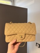 Chanel torebka skóra naturalna