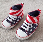 Buciki niemowlęce trampki chłopięce r. 19