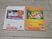 Super Nintendo / Instrukcje do gier